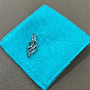 Sterling Silver & Diamond Pendant